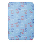 Dog Style Designer Bath & Kitchen Mats - Interiors Badmat (Voorkant Verticaal)