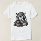 Dog Style Music T-shirt (Design voorkant)