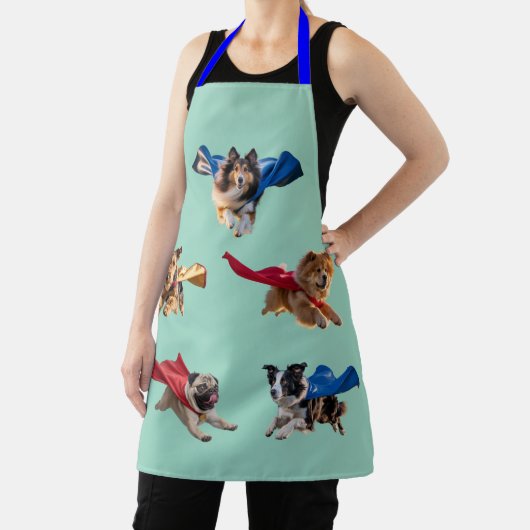 Dog Superhero Apron Schort (Insitu)