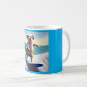 Dog Surfing Koffiemok (Voorkant rechts)