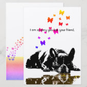 Dog Sympathcard (Voorkant / Achterkant)