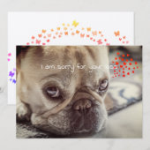 Dog Sympathcard (Voorkant / Achterkant)