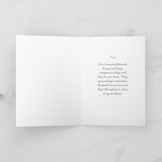 Dog Sympathiekaart - Moon and Stars Kaart (Binnen)