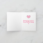 Dog sympathikaart van dalDesignNZ Kaart (Binnen)