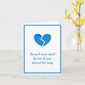 Dog Sympathikaart van dalDesignNZ Kaart (Gele Bloem)