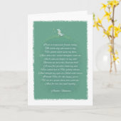 Dog Sympathy - Lost A Friend Poëm (Vrouw) Kaart (Gele Bloem)