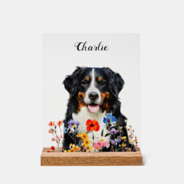 Dog Sympathy Memorial Bereavement Gift Acryl Bord