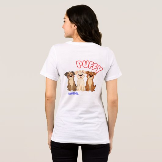 Dog T-Shirt (Achterkant volledig)