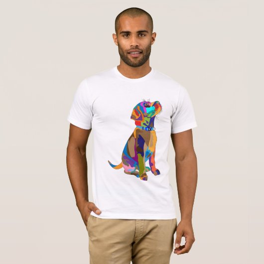 Dog T-Shirt aangepast voor mensen (Voorkant volledig)