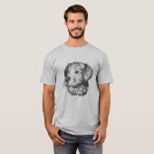 Dog T-Shirt aangepast voor mensen (Voorkant volledig)