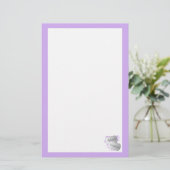 Dog Tags Army Fiancée Stationery Briefpapier (Staand voorkant)