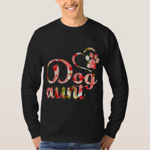 Dog tante Zuster Vloerpomp Hondenliefhebber T-shirt