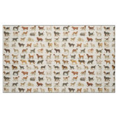  Dog Tekeningen gepatterd Stof (Fat Quarter)