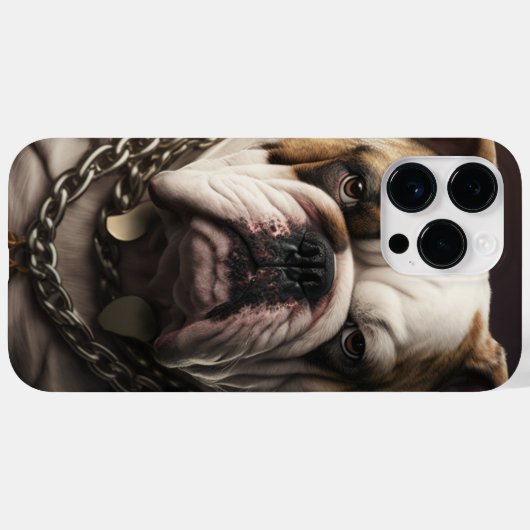 Dog - Telefoondraagtas van Iphone - Bulldog Case-Mate iPhone Case (Achterkant (horizontaal))
