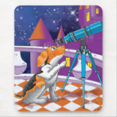 dog telescope muismat (Voorkant)