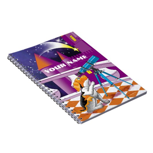 dog telescope notitieboek (Rechterzijde)