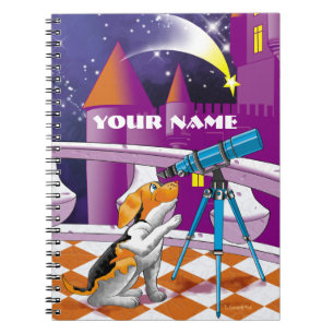 dog telescope notitieboek