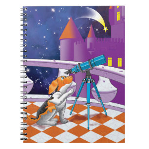 dog telescope notitieboek