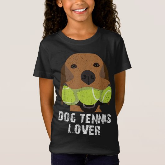 Dog Tennis Lodge T-shirt (Voorkant)