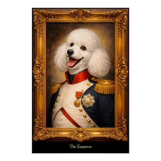Dog the Emperor Perfect Poster (Voorkant)