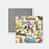 Dog Thed Collage Magneet (Voorkant / Achterkant)
