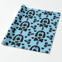 Dog Thema Gift Cadeaupapier