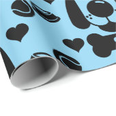 Dog Thema Gift Cadeaupapier (Rol Hoek)