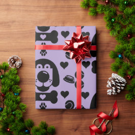 Dog Thema Gift Cadeaupapier