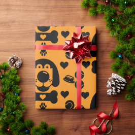 Dog Thema Gift Cadeaupapier