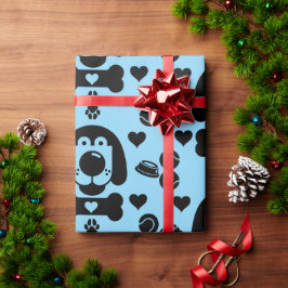 Dog Thema Gift Cadeaupapier