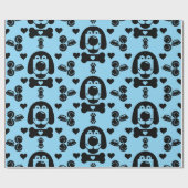Dog Thema Gift Cadeaupapier (Vlak)