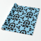 Dog Thema Gift Cadeaupapier (Uitgerold)