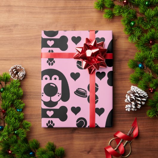 Dog Thema Gift Cadeaupapier (Feestdagen Geschenken)