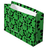 Dog Thema Gift Groot Cadeauzakje (Voorkant Gekanteld)