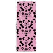 Dog Thema Gift Wijn Cadeautas (Achterkant)