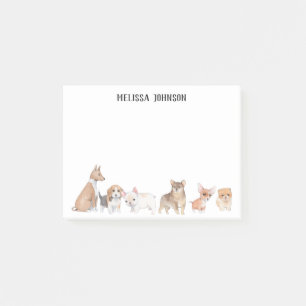 Dog Theme Design for Hondenliefhebber Post-it® Notes