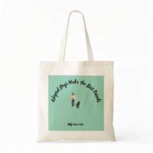 Dog Theme Everyday Tote Bag