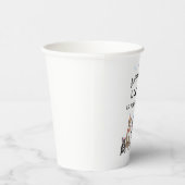 Dog Theme Laten we Pawty Dog Birthday Party Papieren Bekers (Rechts)