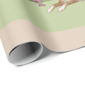 Dog Theme Party Happy Birthday Cadeaupapier (Rol Hoek)