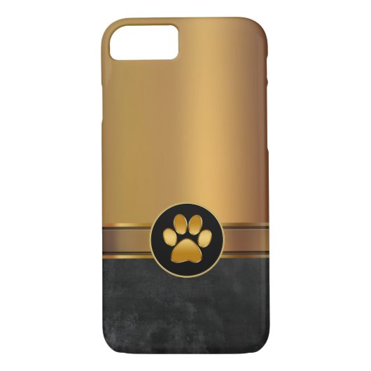Dog Theme Paw Print Case-Mate iPhone Case (Achterkant)