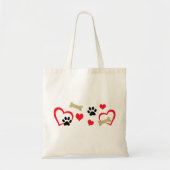 Dog Theme Tote Bag (Voorkant)