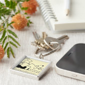 Dog Therapy Sleutelhanger (Zijkant)