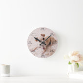 Dog Time Wall Clock Chihuahua Ronde Klok (Huis)