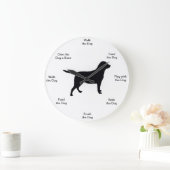 Dog Time Wall klok (Huis)