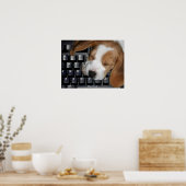 Dog Tired Poster (Keuken)