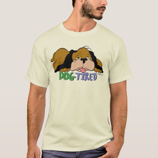 Dog Tired T-shirt (Voorkant)