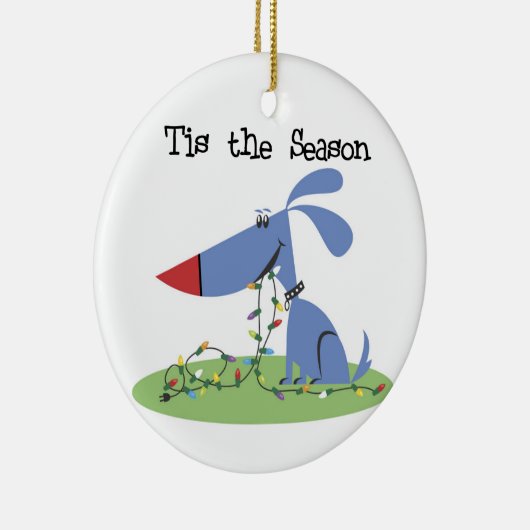 Dog Tis the Season Ornament (Rechts)