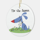 Dog Tis the Season Ornament (Links)
