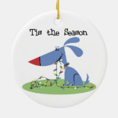 Dog Tis the Season Ornament (Achterkant)