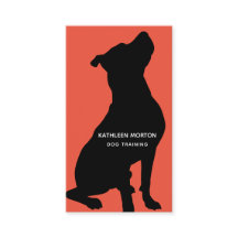 Dog Trainer Black Silhouette